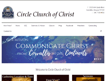 Tablet Screenshot of 2020circle.com